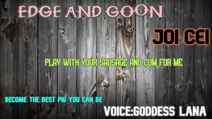 Campsissyboi: SOLO AUDIO - Edge and goon e sborro in stile maialino...