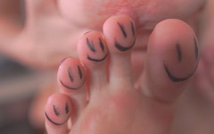 MargoAlisa: Extreme Toes Close-up in HD Ultra
