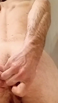 Prostate Vibrator Under the Shower