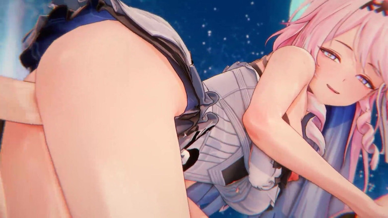 NSFWOtaku: Olas wuthering - Deina sexo apasionado y gemidos eróticos - animación hentai...