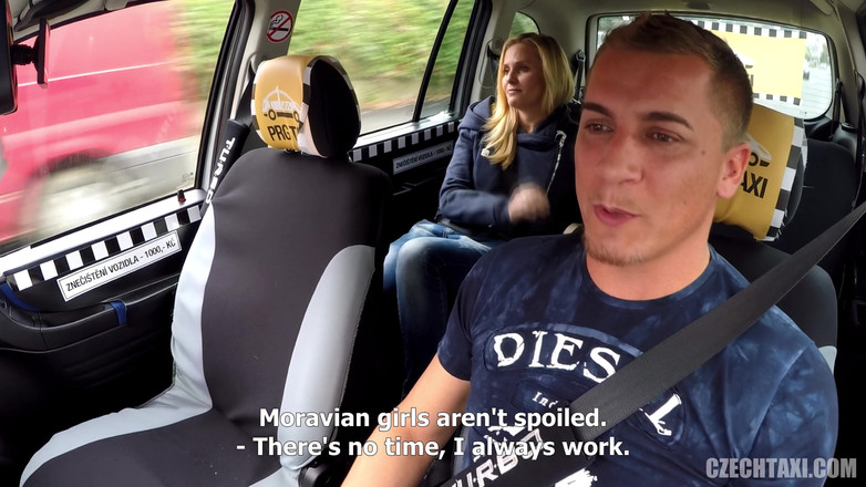 Czech Taxi: 熟女巨乳淫乱