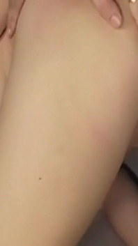 Horny Brunette Babe Fingers Dripping Pussy and Swallows Throbbing Cock