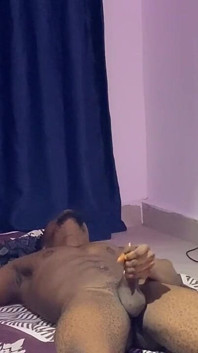 Caught My Roommate Stroking His BBC so I Helped Him Out