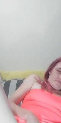 Nymphomaniac Ami Fingers and Attempts to Fist Herself Late at Night