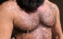 TripleXTransMan: Showing off My Hairy Muscle Chest