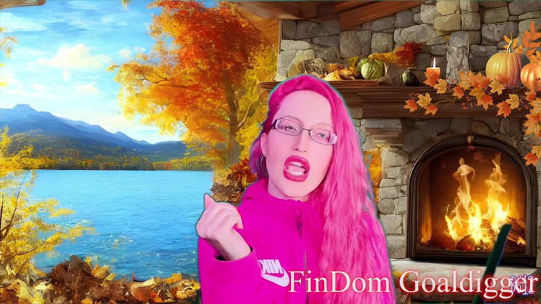 FinDom Goaldigger: Pembe lipglos dönüşümü