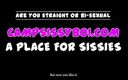 Camp Sissy Boi: Geschlossene bildunterschriften sind sie hetero oder bi-sexuell