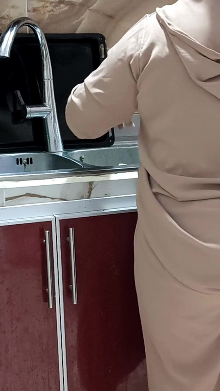 yousra egyptian bbw: Pieprzyć macochę Duży tyłek w kuchni gorąca MILF seks analny