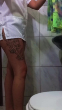Maid Had Her Ass Used While Washing Dishes.