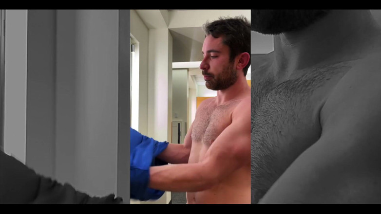 Jay Stroke: Drying off Locker Room After My Post-workout Shower