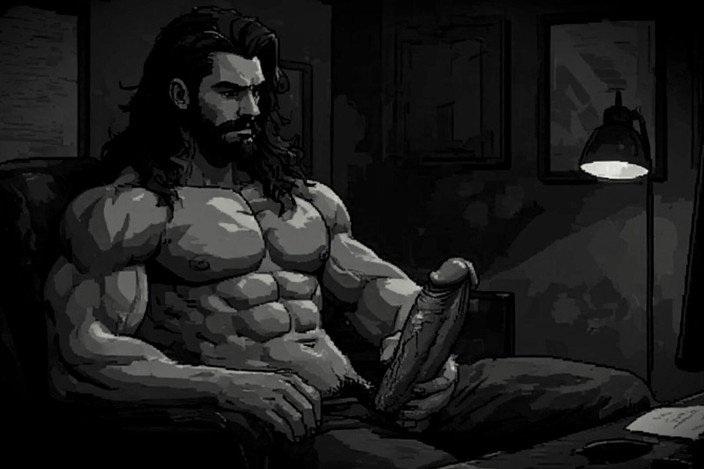 Erotic Man: Vahşi erotik sesli hikaye onu emiyor