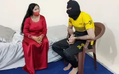 Quente indiano garoto duro duro fodido com sua empregada