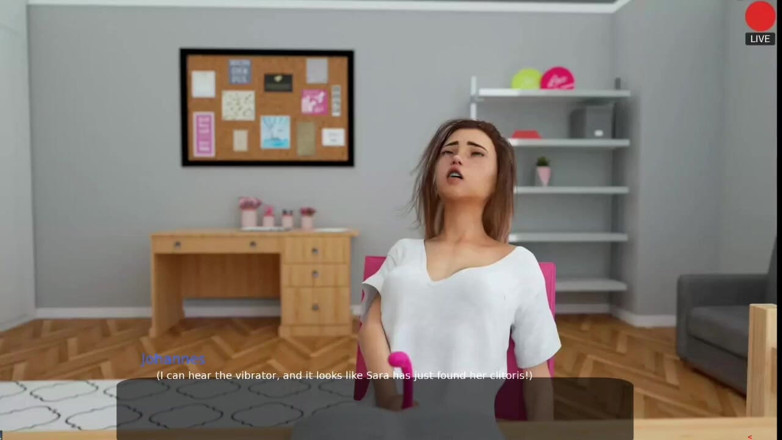 Johannes Gaming: Orta yaşlı seksi kadın #14 - vibratör açık - web kamerası telaşlanıyor