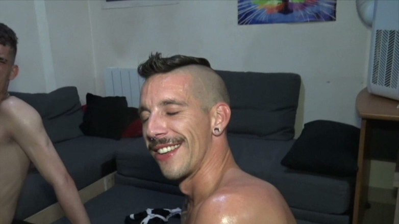 Hot recent bareback entertainement: Arab Slut Fucked Raw by 2 Boys