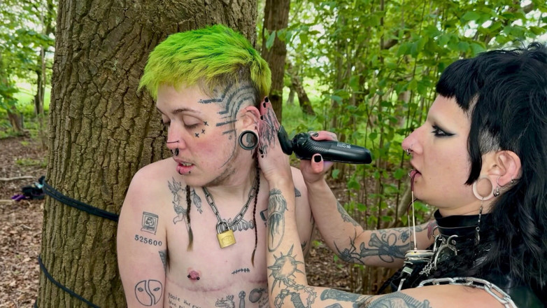 punkgoblin: T4t Forest Hair Cutting &amp; Kencing Reward