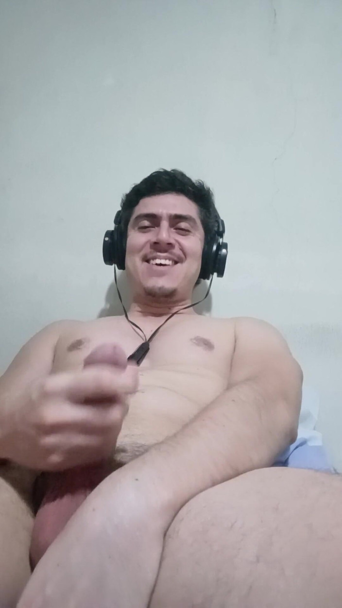 Tabasco Jake: Handsome Stud Jerking Big White Cock
