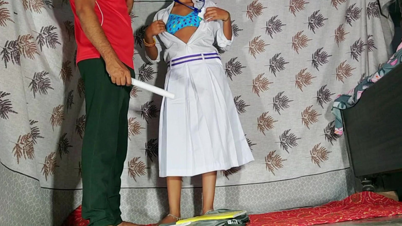 Rakul008: Indyjska młoda uczennica uwodzi swojego nauczyciela do egzaminów robi najlepsze...