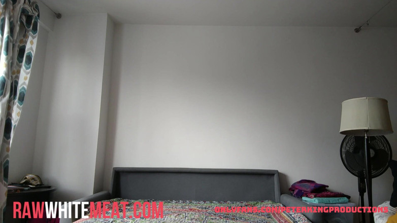 Raw White Meat: Těhotná arabská bbw bere bílé sperma Bts
