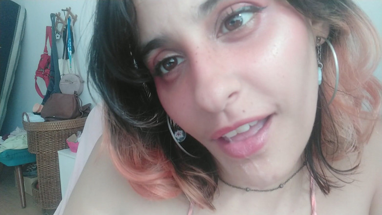 Ms Candy Bunny: Spit &amp; Big Mouth - Eat You and Drionling POV