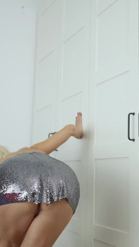 Horny Blonde MILF Tries on a New Dress and Gets Hard Fucked by Her New Guy