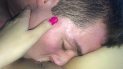 Daisy And Jaggz: Husband shares wife with friend, gets sloppy seconds and eats...