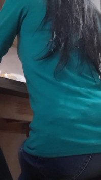 Unexpected Lesbian Threesome in the Kitchen with Dirty Talk