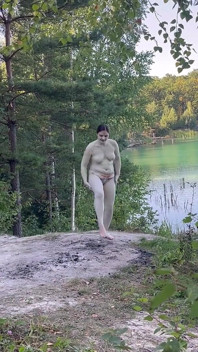 Swimming Naked, Mud, Flashing on a Highway