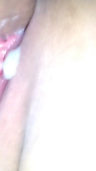 Cuckold Interracial Threesome with My Hubby Tasting Cum and Squeezing All the Cum of My Lover in My Pussy