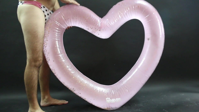 Inflatable Lovers: Uppblåsbar hjärta