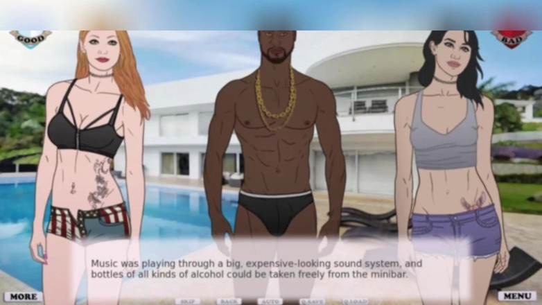 3DXXXTEEN2 Cartoon: Chłopak Ashley dzieli się doświadczeniem. Seks z kreskówkami 3D porno