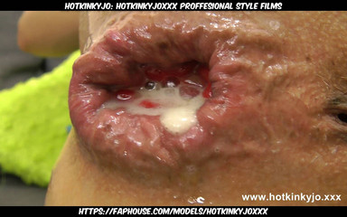 Hotkinkyjo: Hotkinkyjoxxx proffesional style films: Anakonda Dong v zadku od Hotkinkyjo