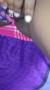 Rubbing My Pussy Threw My Knickers