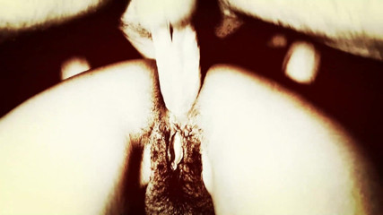 Novinha Insaciavel: Old style bitch swallowing dick and taking it up the...