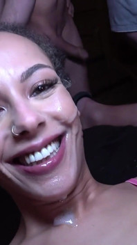 Lia Cathaleya Lina Wild Creampie Gangbang Group Sex Orgy