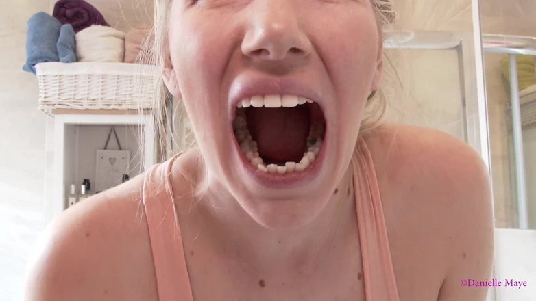 Danielle Maye: Pink Electric Toothbrush