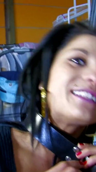 Yesenia Rock brunette with natural tits gives a deep blowjob and fucks with Max Cortes