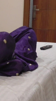 Hot Indian Wife in a Hotel Room with Her Boss
