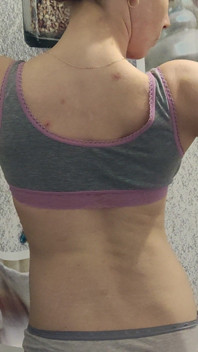 Strong Arms and Back Flexing 