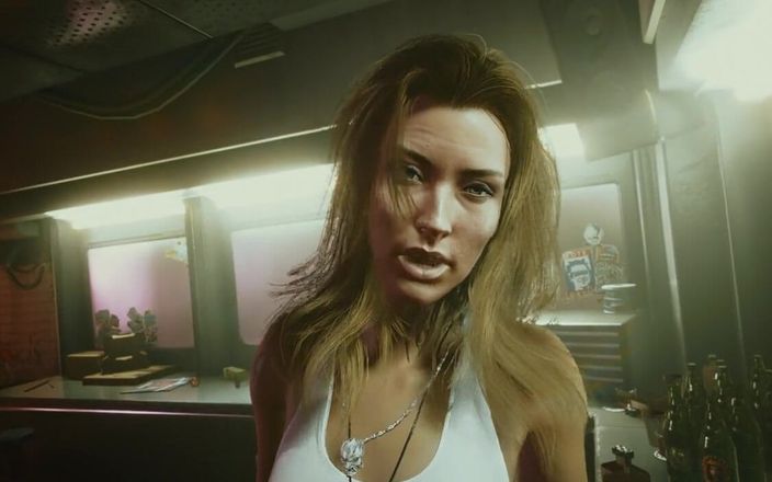LoveSkySan69Real: Cyberpunk 2077 sexuální scéna s Alt Cunningham od Loveskysan