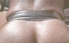 Black mature kinky muscle: 3부 망사 기어드 근육 엉덩이 새아빠 젖탱이와 전립선 플레이