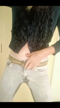 Grey Jeans Are the Best Jeans to Wet