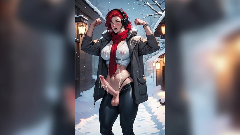 AI FUCK: 反式肛交射精