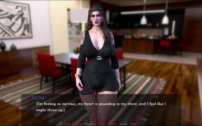 Trans Asura: Instrukce análního kolíku od Hannah trávit čas s Futanaris