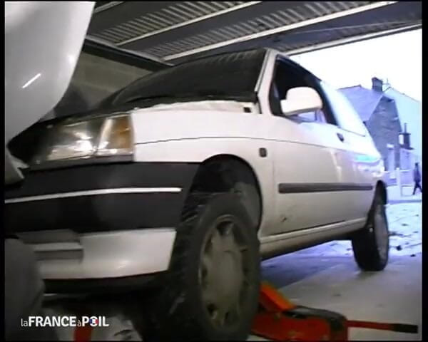 French Family Secrets: Double Penetration and Sperm Shower in the Garage!