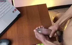 Atrapar mi semen en agua
