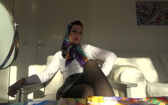 Lady Victoria Valente: 키 헤드스카프 여주인: 당신을 위한 1주일 머리스카프 훈련!