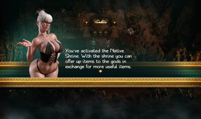Dirty GamesXxX: ナディアの宝物:女の子は古代のディルドエピソード17に乗っている