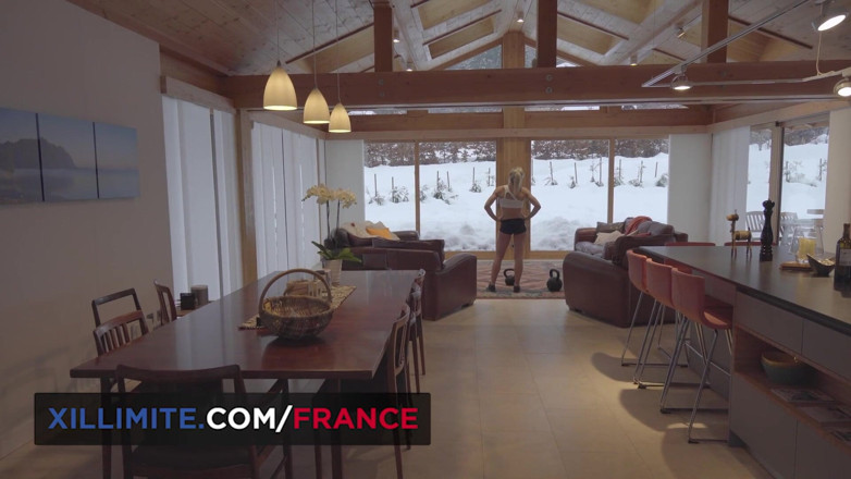 Made In France: Super sexy lesbian sex in a chalet