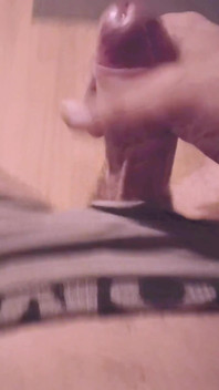 Stretching and Horny Cum