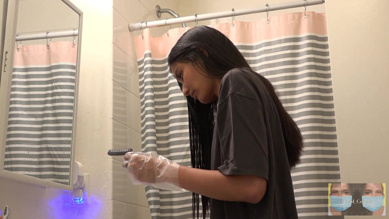 Viva Athena: Black hair dye